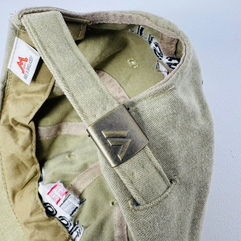 Tissot Swiss Watches Since 1853 Embroidered Khaki Tan Cotton Strapback Dad Hat